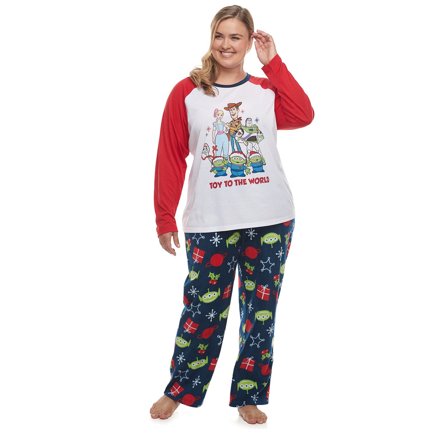 plus size christmas jammies