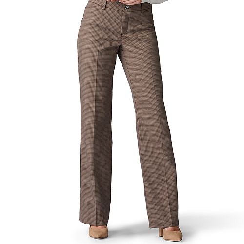 LEE Womens Plus Size Flex Motion Regular Fit Trouser Pant