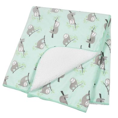 Baby Just Born® Sloth Suede Plush Blanket