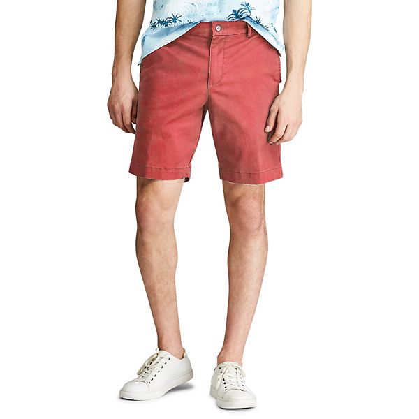 Men's Chaps Coastland Wash Stretch Flat-Front Shorts