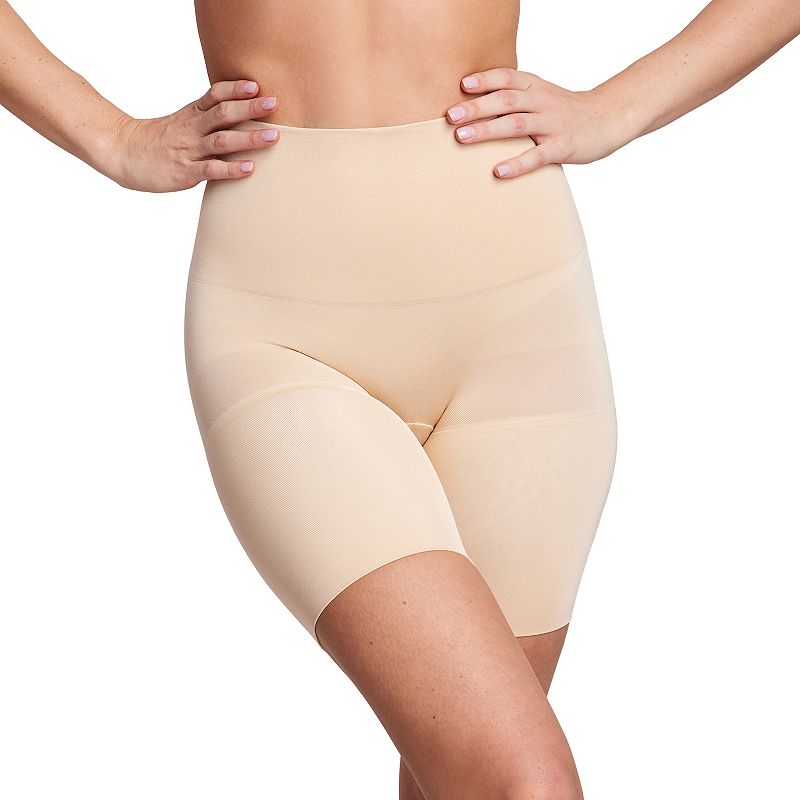 RED HOT by SPANX® Women's Ultra-Firm Control Shapewear Flat Out Flawless Mid-Thigh FS3915, 