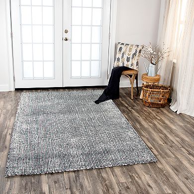 Rizzy Home Michelle Talbot Black & White Rug