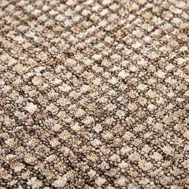 Rizzy Home Angela Talbot Brown & White Rug