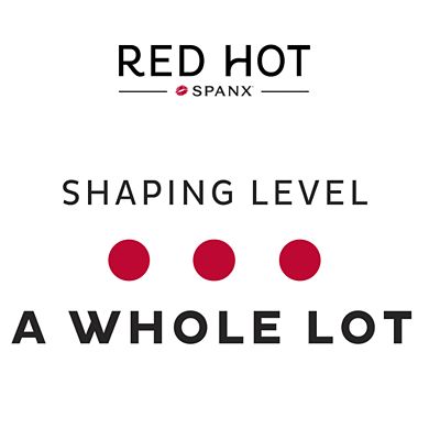 RED HOT by SPANX® Women's Ultra-Firm Control Shapewear Flat Out Flawless High-Waist Mid-Thigh Body Shaper FS4015