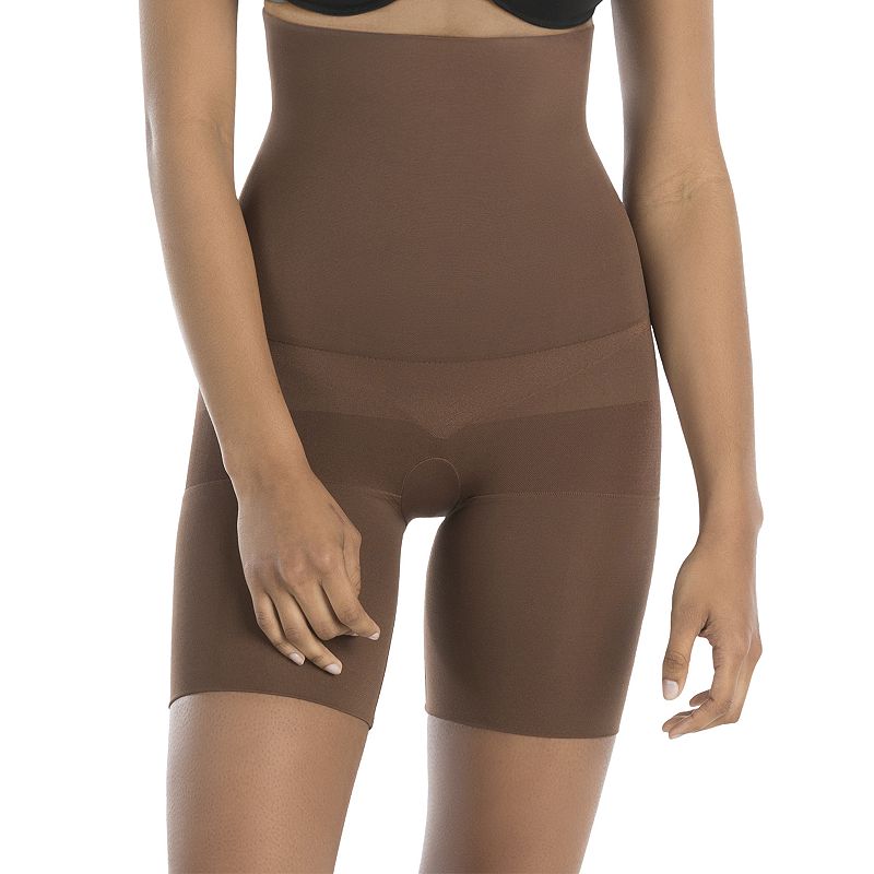 RED HOT by SPANX® Women's Ultra-Firm Control Shapewear Flat Out Flawless High-Waist Mid-Thigh Body Shaper FS4015, 