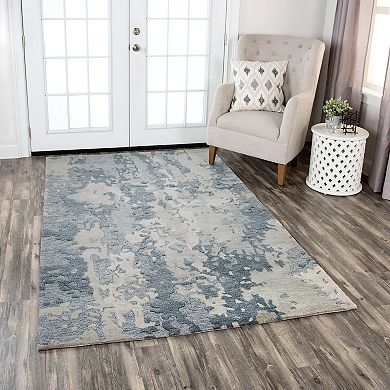 Rizzy Home Deborah Vogue Dark Gray Rug
