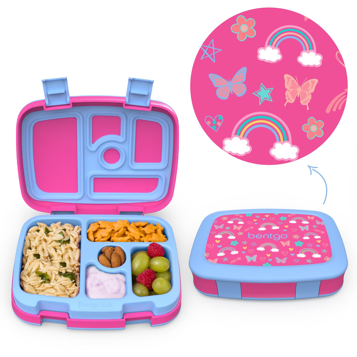 Bentgo Prints Kids Lunch Box - Rainbow