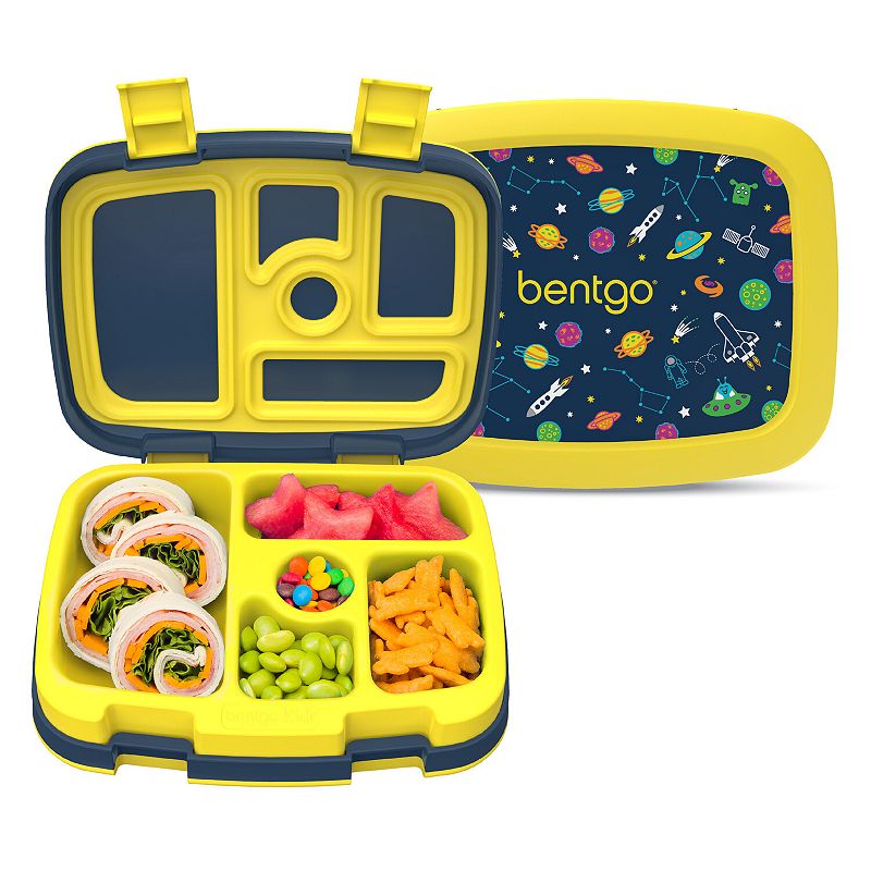 Bentgo Prints Kids Lunch Box, Space