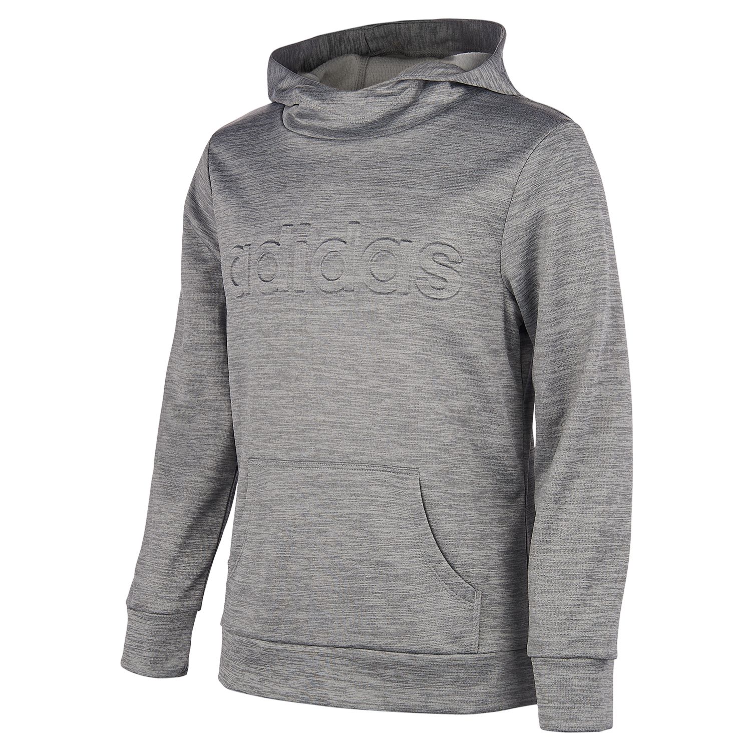 adidas embossed hoodie