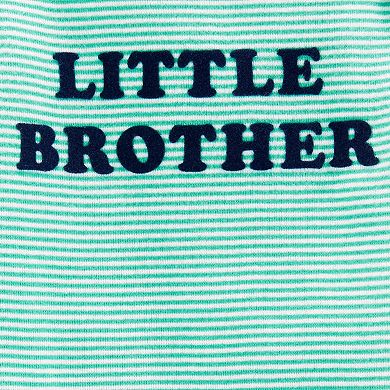 Baby Boy Carter's Little Brother Bodysuit
