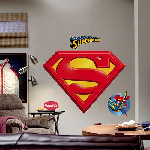 DC Comics Superman Logo Wall Decal by Fathead