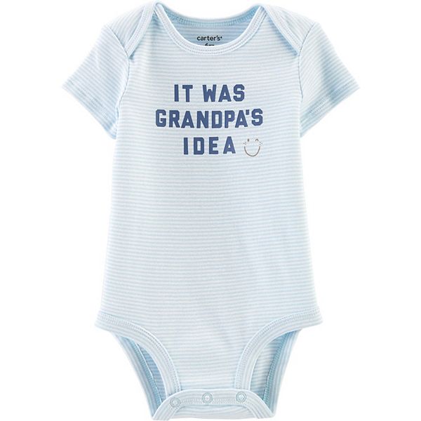 Grandpa's Little Cowboy Cowboy Baby Onesie® Grandpa 