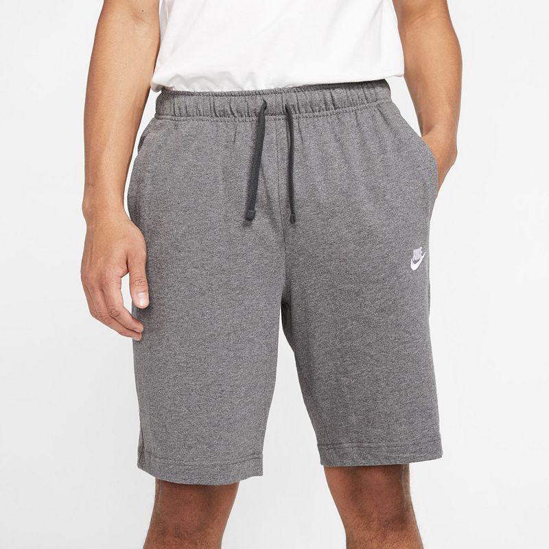 17617159 Mens Nike Jersey Shorts, Size: Medium, Grey sku 17617159