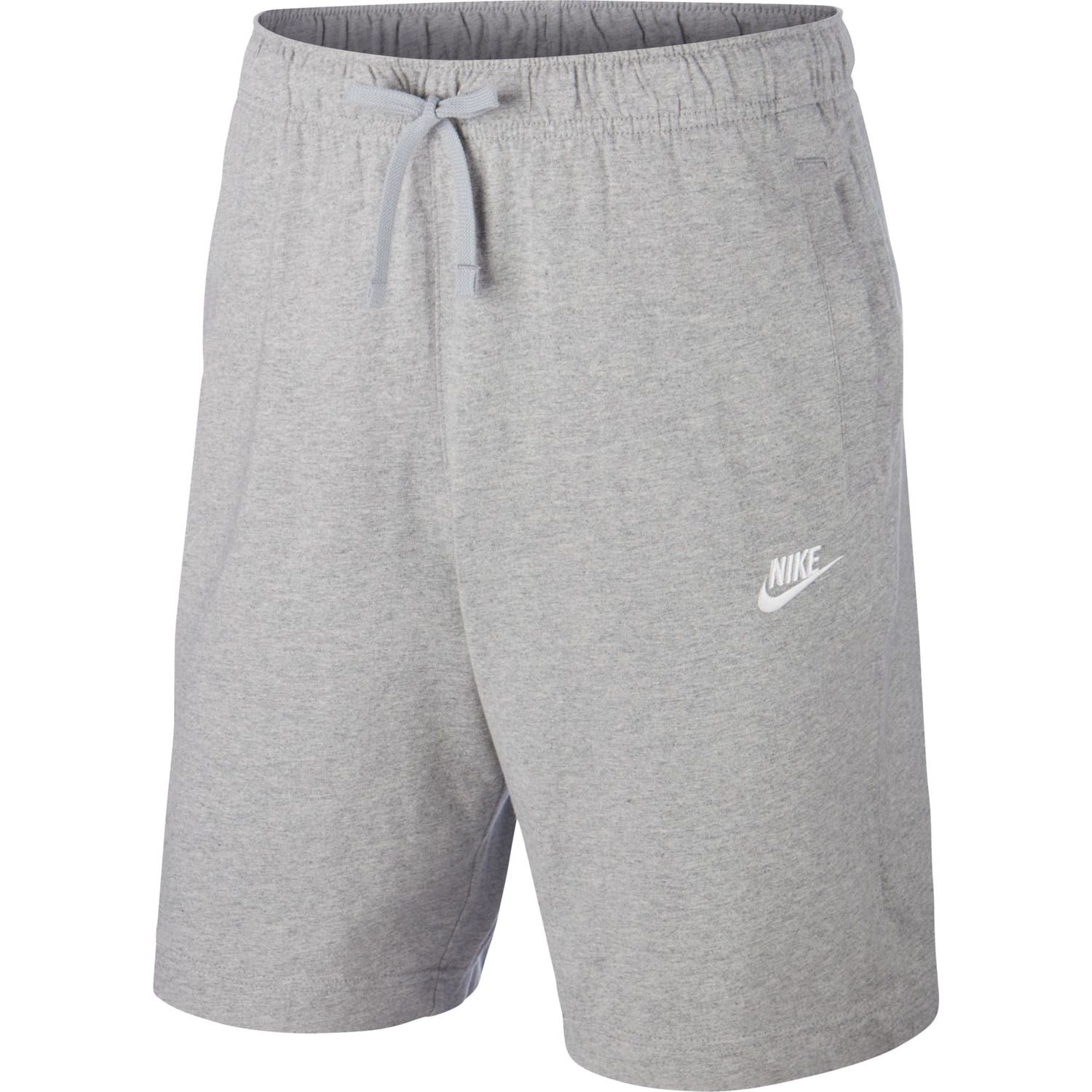 nike grey sweat shorts mens