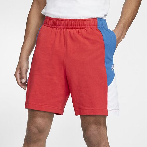 Men's Nike Sportswear Jersey Colorblock Shorts