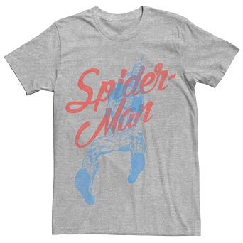 Men's Marvel Spider-Man Vintage Swing Portrait Tee