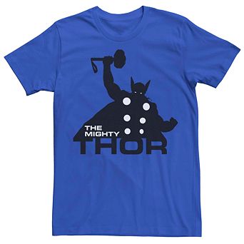 Men's Marvel's The Mighty Thor Silhouette Simple Tee