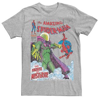 Men's Marvel's Spider-Man Mysterio Vintage Comic Cover Tee