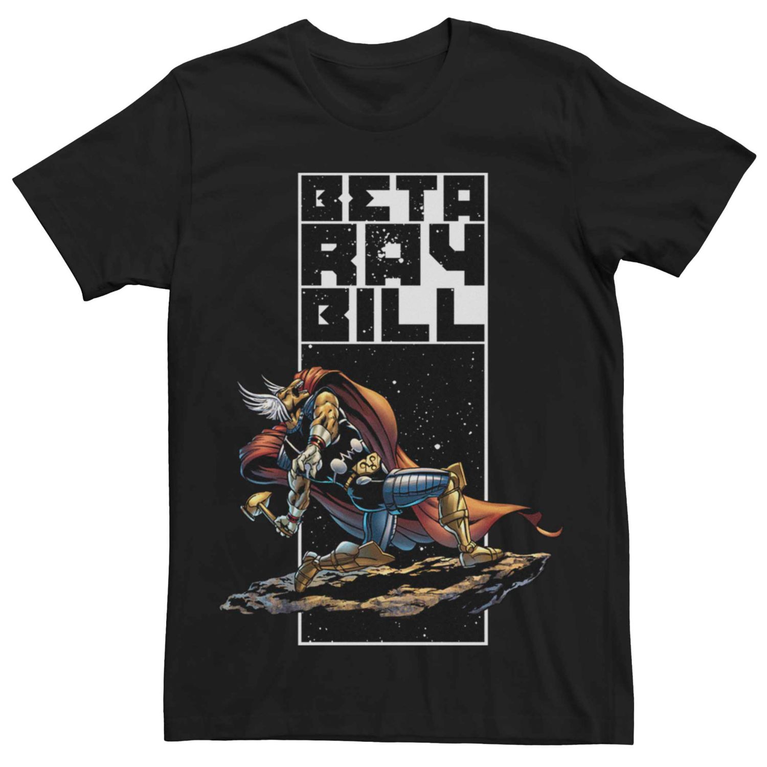 Maglietta Canotta Marvel - Beta Ray Bill In Posa D'Azione Con Logo - Tank Top Uomo/Donna
