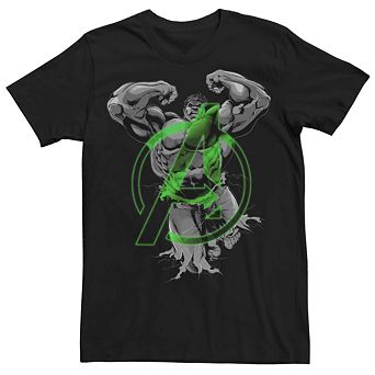 Men's Marvel Hulk Avengers Symbol Tee
