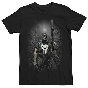 Men's Marvel's Punisher Night Vision Portrait Tee