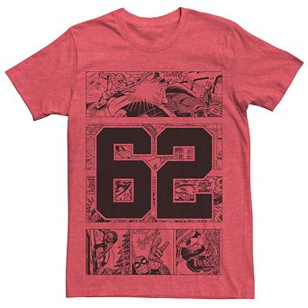 Men's Marvel Spider-Man College 62 Poster Tee