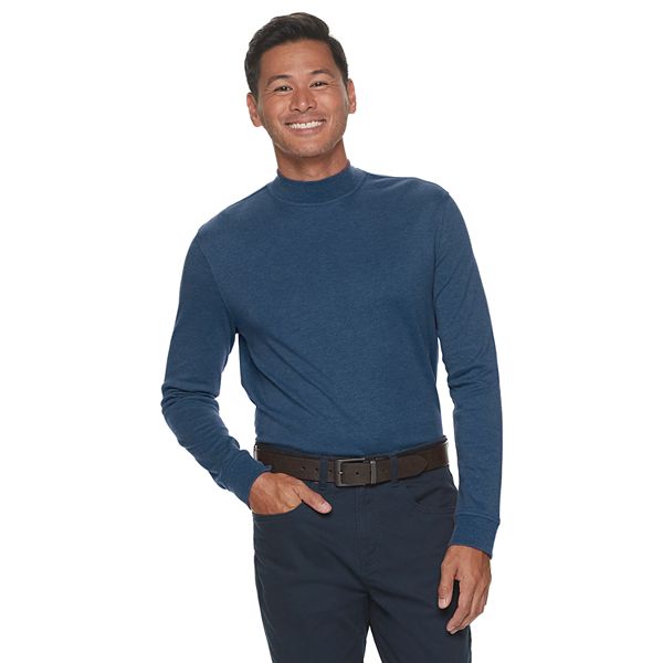 Men's Croft u0026 Barrow® Extra Soft Easy Care Mock Neck Top
