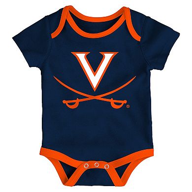 Baby Virginia Cavaliers Champ 3-Pack Bodysuit Set