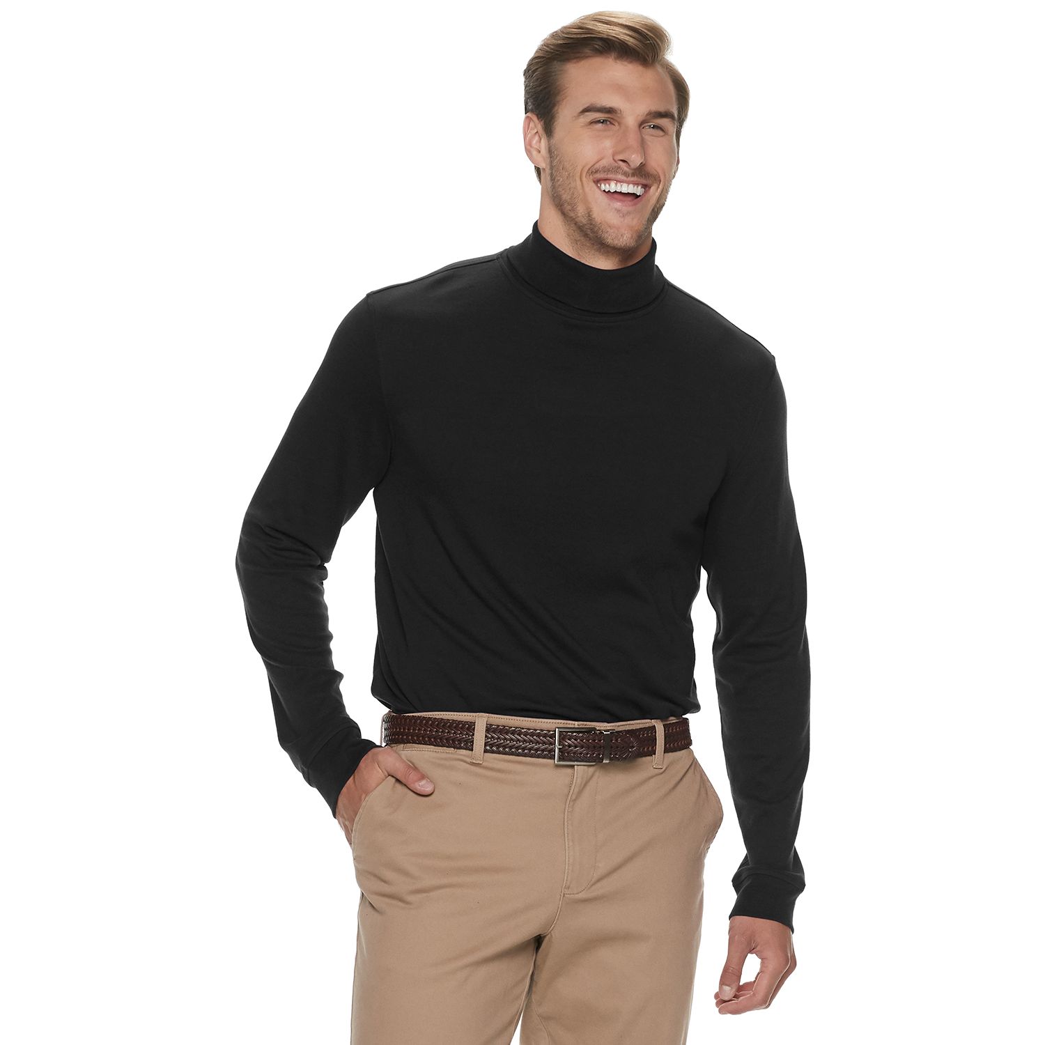 kohls mock turtleneck