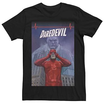 Men's Marvel's Daredevil Suit Up Comic Cover Tee