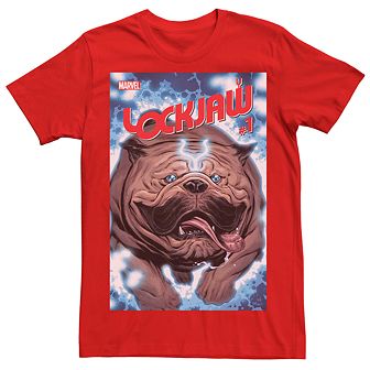 Men's Marvel's Lockjaw #1 Comic Cover Tee