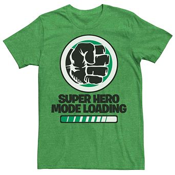 Men's Marvel Hulk Super Hero Loading Logo Tee