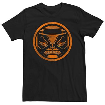 Juniors' Marvel's M.O.D.O.K. Orange Logo Tee
