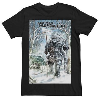 Men's Marvel Old Man Hawkeye #10 Comic Cover Tee