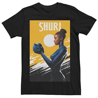 Men's Marvel Shuri Black Panther Comic Cover Tee