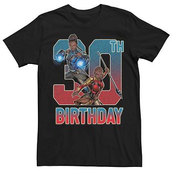 Juniors' Marvel's Shuri Okoye 30th Birthday Tee