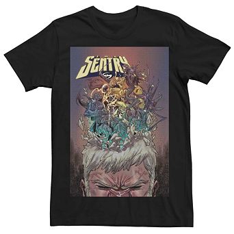 Men's Marvel The Sentry Comic Cover Tee