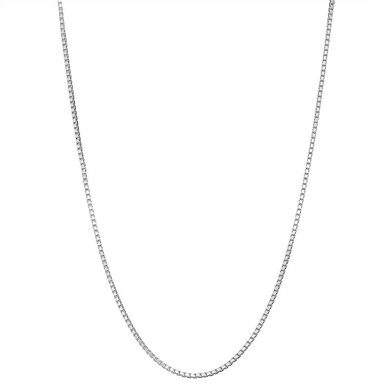 Charming Girl Sterling Silver 13-15 Adjustable Box Chain Necklace, Girl