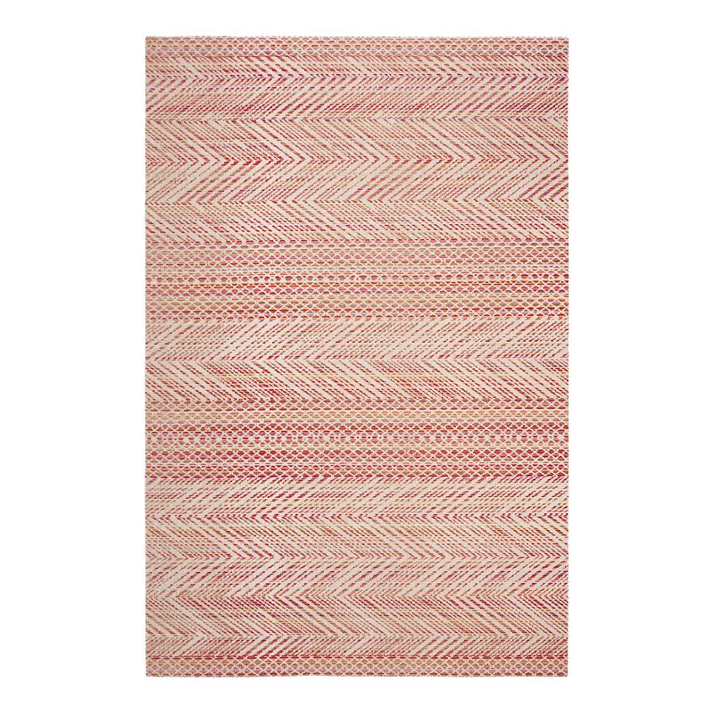 Safavieh Pink/Multi Montage Danielle Rug, 5X8 Ft