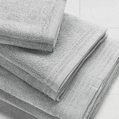 510 Design 12 PC Big Bundle Zero Twist Cotton Quick Dry Bath Towel Set