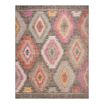 Safavieh Gray/Multi Montage Josie Rug