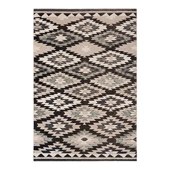 Safavieh Gray/Black Montage Maci Rug