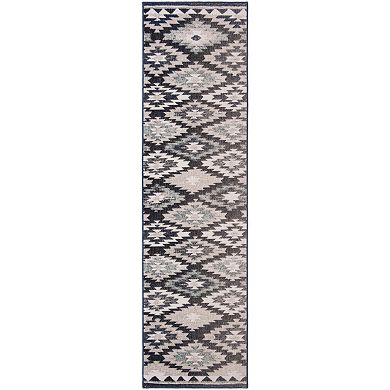 Safavieh Gray/Black Montage Maci Rug