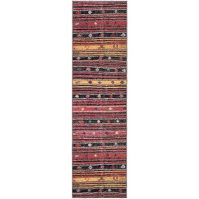 Safavieh Rust/Multi Montage Addilyn Rug
