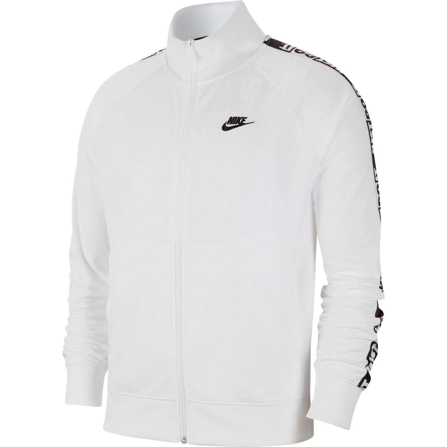 white nike just do it hoodie