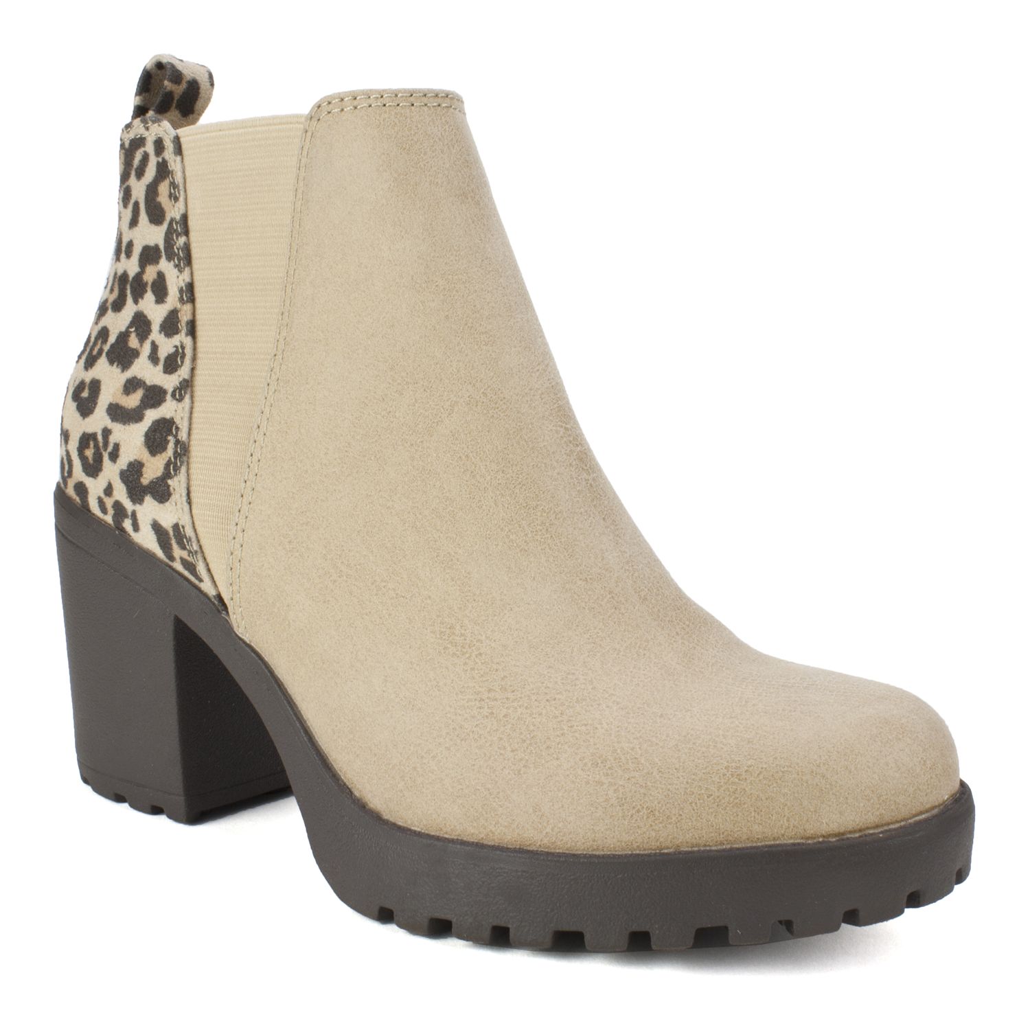 kohls leopard boots