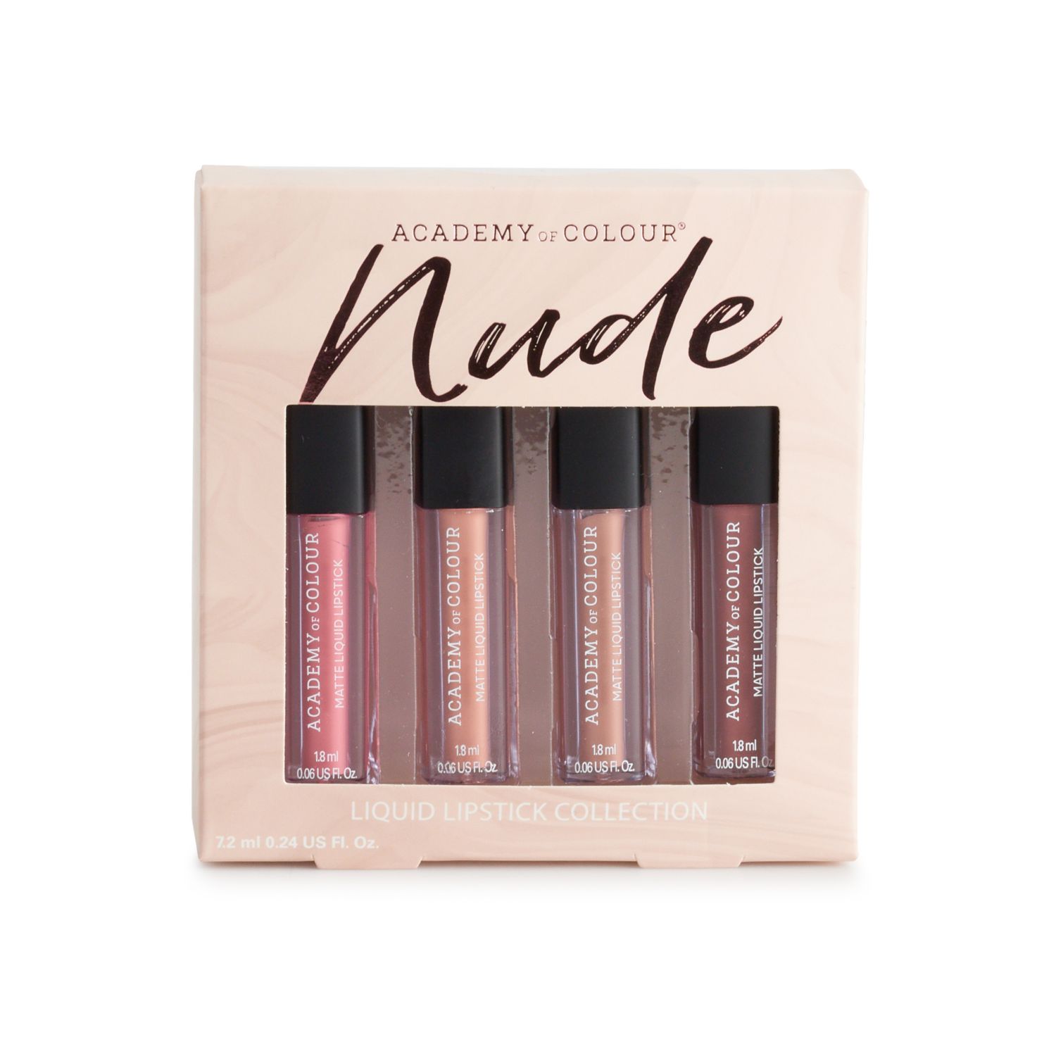 academy of colour matte liquid lipstick