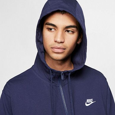 Men's Nike Sportswear Club Full-Zip Jersey Hoodie