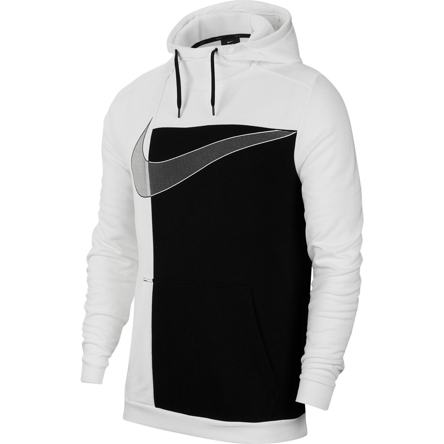 nike dri fit hoodie white