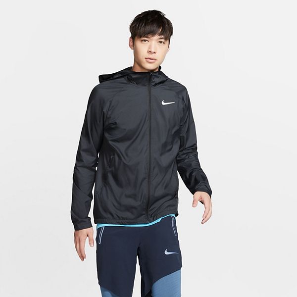 pelo Muy lejos administración Men's Nike Essential Hooded Running Jacket